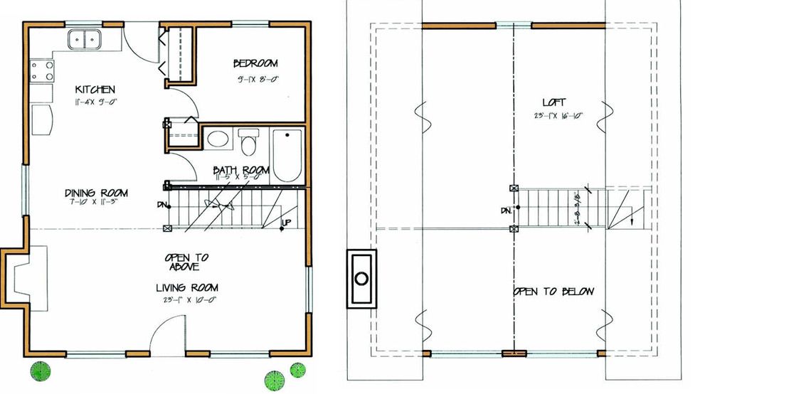 Pine Wood Floor Plan