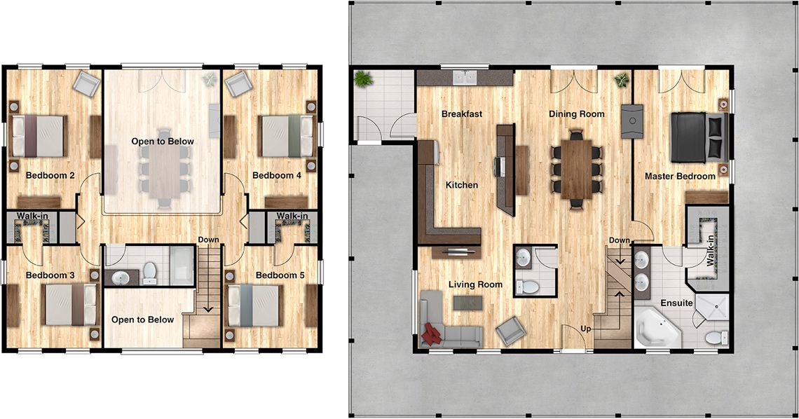 Autumn Wood Floor Plan