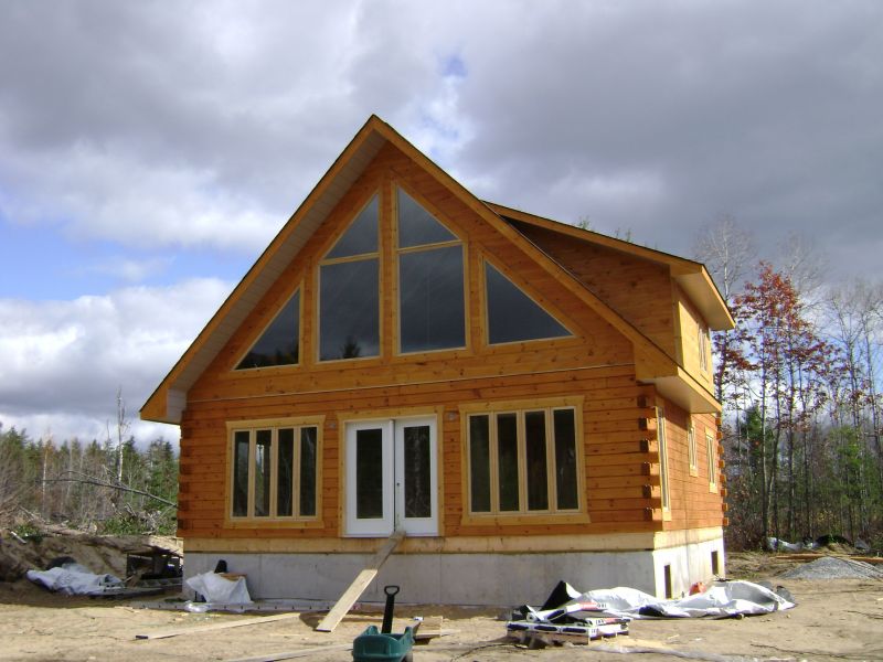 Photo gallery of our log cabin and cottage builds.